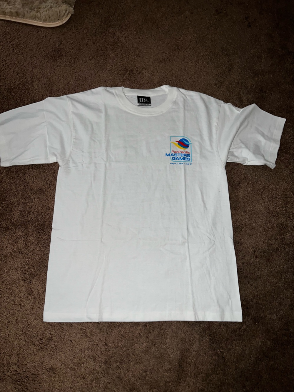 White Masters Games Logo Tee